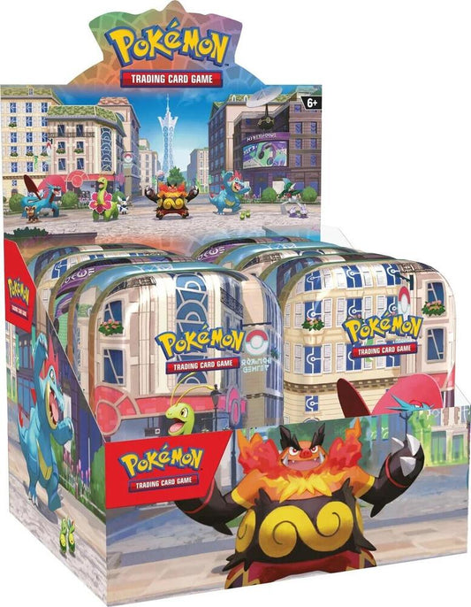 Pokémon TCG: Lumiose City Mini Tin (1 Tin at Random)