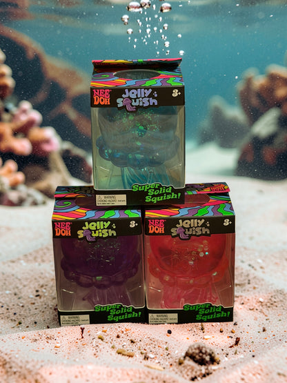 NeeDoh Jelly Squish (Colors May Vary)