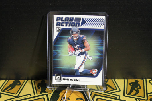 Rome Odunze - 2024 Donruss Optic - Play Action - Rookie