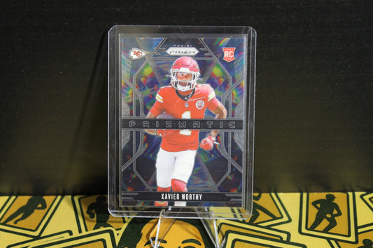 Xavier Worthy - 2024 Panini Prizm - Prizmatic - Rookie
