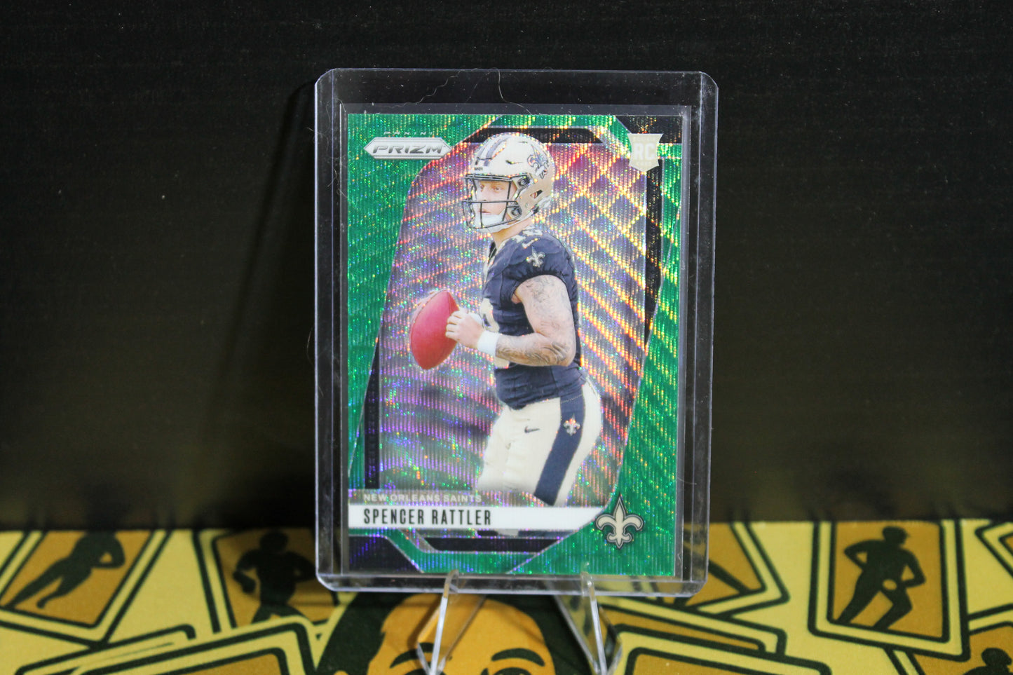 Spencer Rattler - 2024 Panini Prizm - Green Wave - Rookie