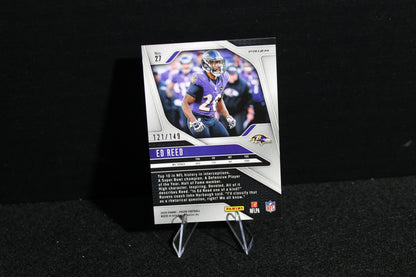Ed Reed - 2024 Panini Prizm - Red Wave /149