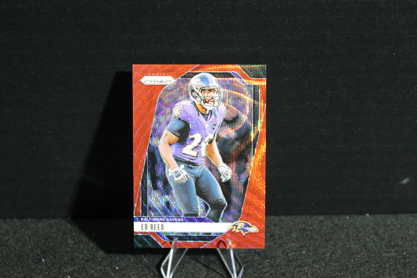 Ed Reed - 2024 Panini Prizm - Red Wave /149