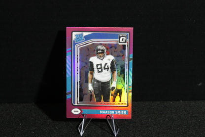 Mason Smith - 2024 Donruss Optic - Pink - Rated Rookie