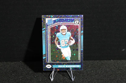 Malik Washington - 2024 Donruss Optic - Stars - Rated Rookie - SSP