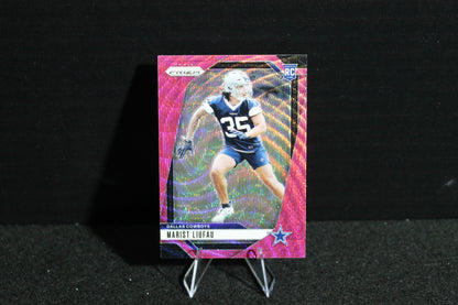 Marist Liufau - 2024 Panini Prizm - Pink Wave - Rookie