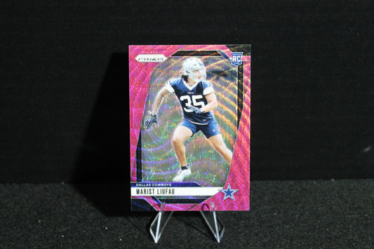 Marist Liufau - 2024 Panini Prizm - Pink Wave - Rookie