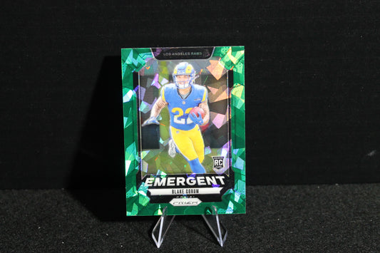 Blake Corum - 2024 Panini Prizm - Green Ice Emergent - Rookie