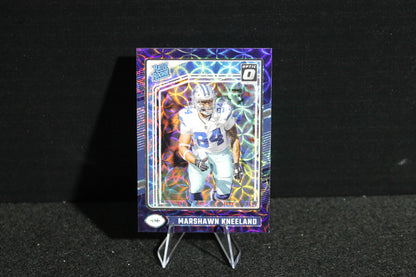 Marshawn Kneeland - 2024 Donruss Optic - Purple Scope - Rated Rookie