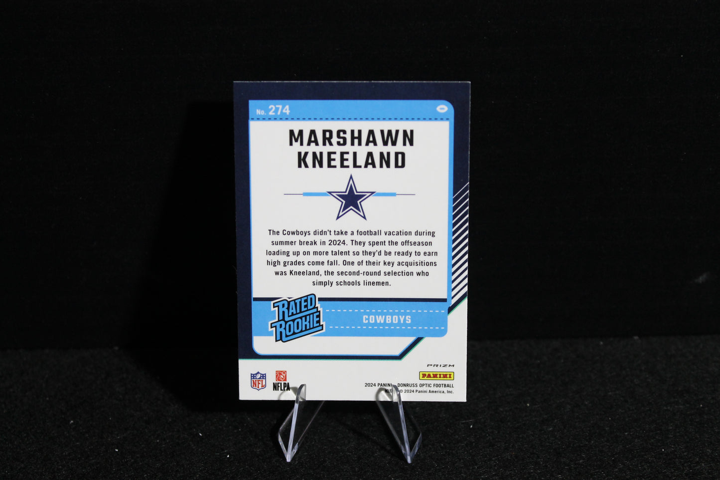 Marshawn Kneeland - 2024 Donruss Optic - Purple Scope - Rated Rookie
