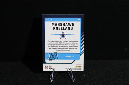 Marshawn Kneeland - 2024 Donruss Optic - Purple Scope - Rated Rookie