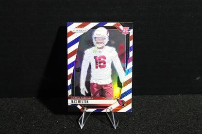 Max Melton - 2024 Panini Prizm - Red White Blue - Rookie