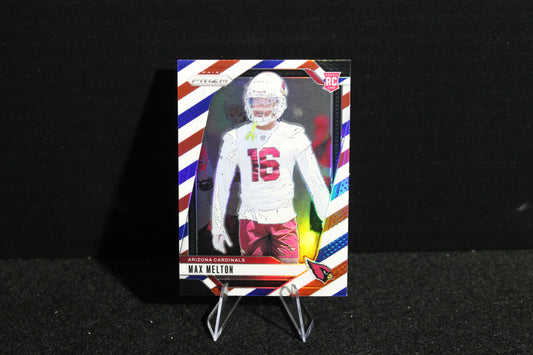 Max Melton - 2024 Panini Prizm - Red White Blue - Rookie