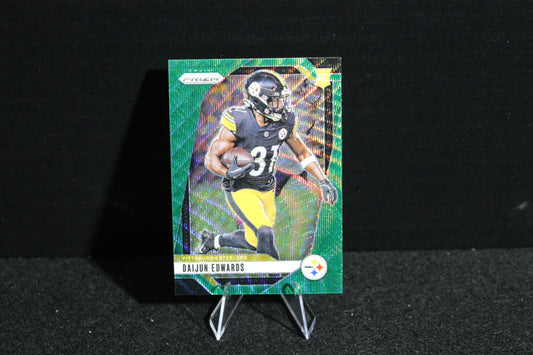 Daijun Edwards - 2024 Panini Prizm - Green Wave - Rookie