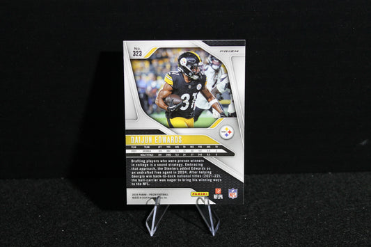 Daijun Edwards - 2024 Panini Prizm - Green Wave - Rookie