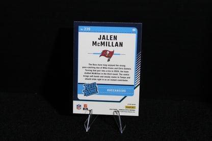 Jalen McMillan - 2024 Donruss Optic - Blue Hyper - Rated Rookie
