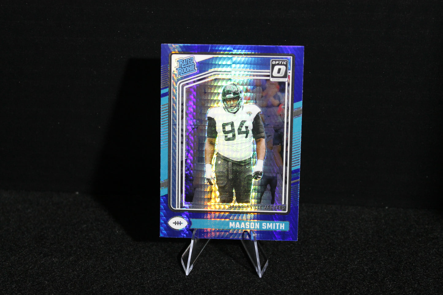 Mason Smith - 2024 Donruss Optic - Blue Hyper - Rated Rookie