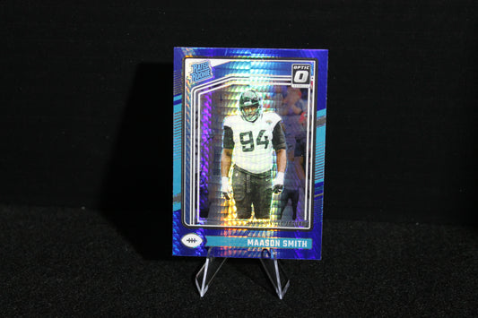 Mason Smith - 2024 Donruss Optic - Blue Hyper - Rated Rookie