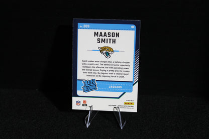 Mason Smith - 2024 Donruss Optic - Blue Hyper - Rated Rookie