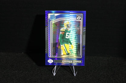 Edgerrin Cooper - 2024 Donruss Optic - Blue Hyper - Rated Rookie