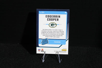 Edgerrin Cooper - 2024 Donruss Optic - Blue Hyper - Rated Rookie