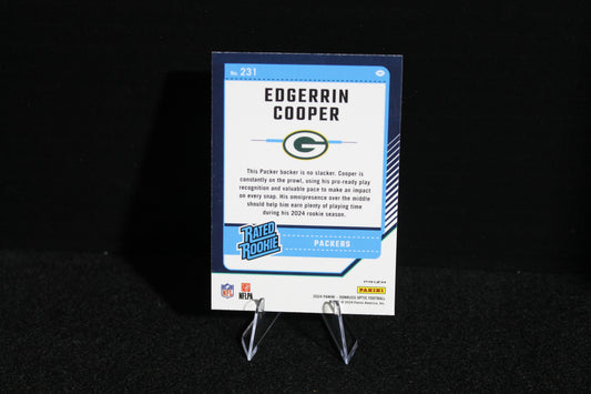 Edgerrin Cooper - 2024 Donruss Optic - Blue Hyper - Rated Rookie