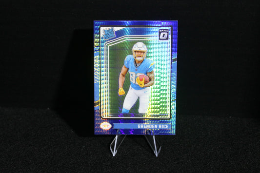 Brenden Rice - 2024 Donruss Optic - Blue Hyper - Rated Rookie