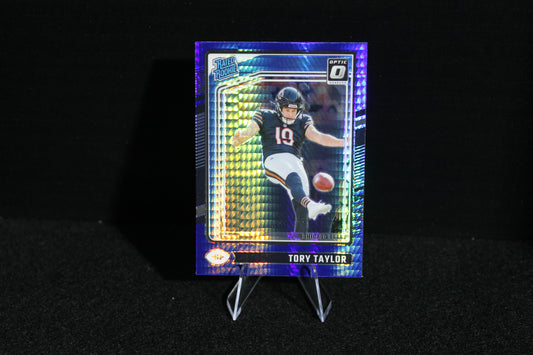 Tory Taylor - 2024 Donruss Optic - Blue Hyper - Rated Rookie