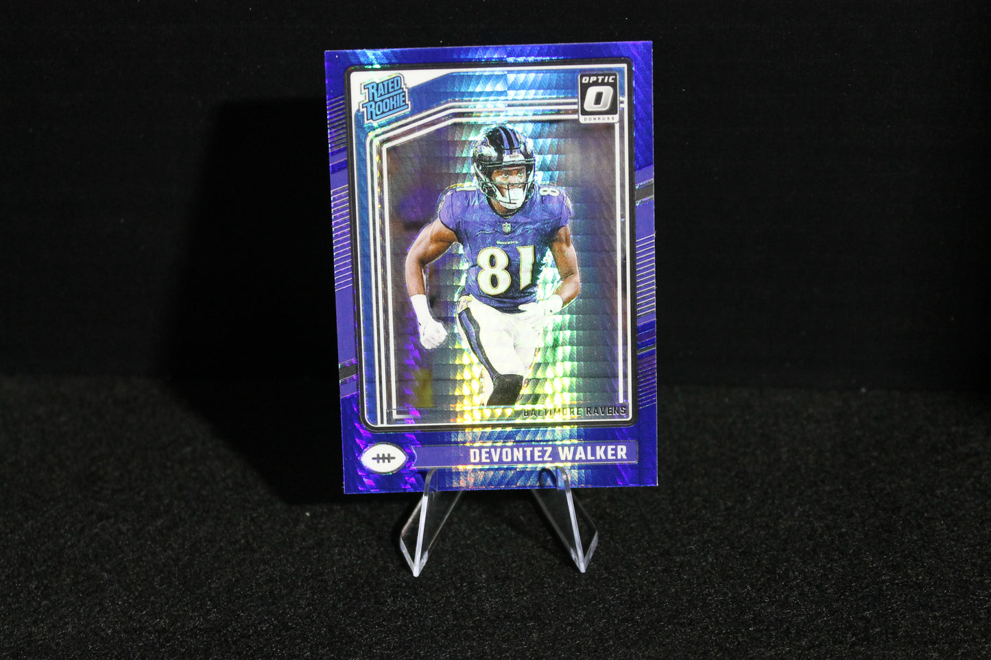 Devontez Walker - 2024 Donruss Optic - Blue Hyper - Rated Rookie