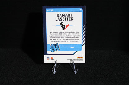 Kamari Lassiter - 2024 Donruss Optic - Blue Hyper - Rated Rookie