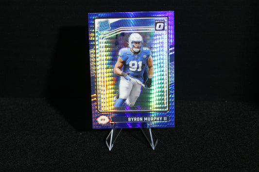 Byron Murphy II - 2024 Donruss Optic - Blue Hyper - Rated Rookie