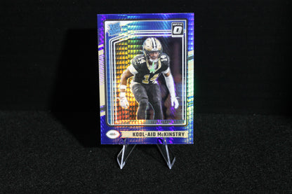 Kool-Aid McKinstry - 2024 Donruss Optic - Blue Hyper - Rated Rookie
