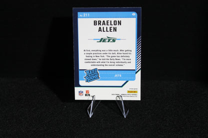Braelon Allen - 2024 Donruss Optic - Blue Hyper - Rated Rookie