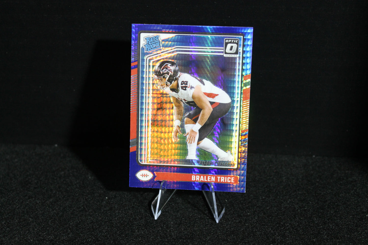 Bralen Trice - 2024 Donruss Optic - Blue Hyper - Rated Rookie