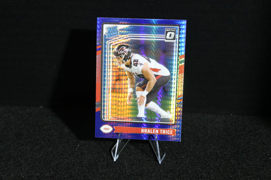 Bralen Trice - 2024 Donruss Optic - Blue Hyper - Rated Rookie