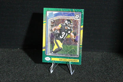 Daijun Edwards - 2024 Donruss Optic - Green Velocity - Rated Rookie