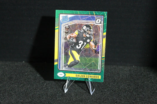 Daijun Edwards - 2024 Donruss Optic - Green Velocity - Rated Rookie
