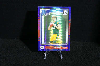 Michael Pratt - 2024 Donruss Optic - Blue Hyper - Rated Rookie