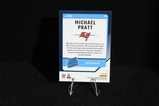 Michael Pratt - 2024 Donruss Optic - Blue Hyper - Rated Rookie