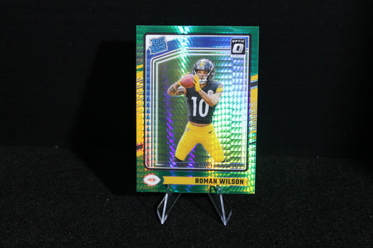 Roman Wilson - 2024 Donruss Optic - Green Hyper - Rated Rookie