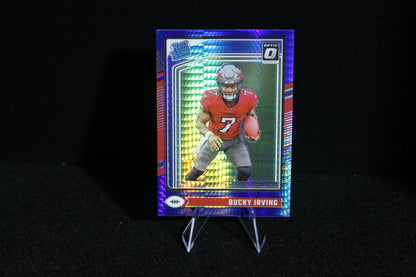 Bucky Irving - 2024 Donruss Optic - Blue Hyper - Rated Rookie