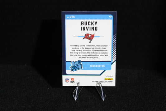 Bucky Irving - 2024 Donruss Optic - Blue Hyper - Rated Rookie
