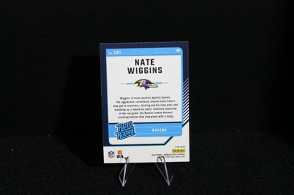 Nate Wiggins - 2024 Donruss Optic - Blue Hyper - Rated Rookie