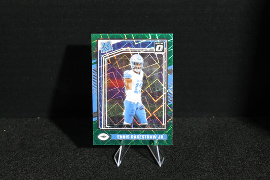 Ennis Rakestraw Jr. - 2024 Donruss Optic - Green Velocity - Rated Rookie