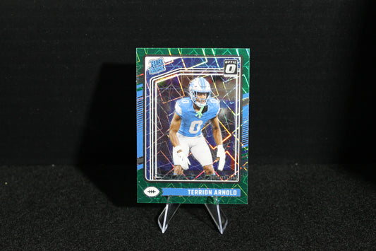 Terrion Arnold - 2024 Donruss Optic - Green Velocity - Rated Rookie