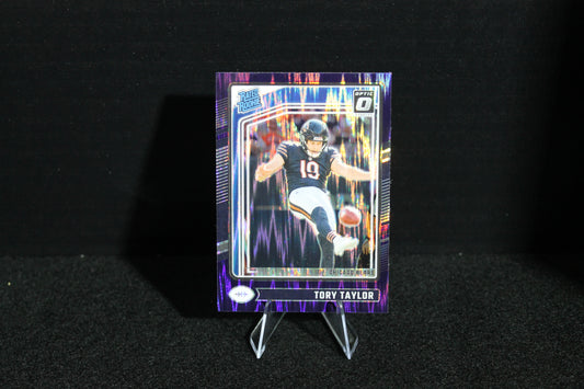 Tory Taylor - 2024 Donruss Optic - Purple Shock - Rated Rookie