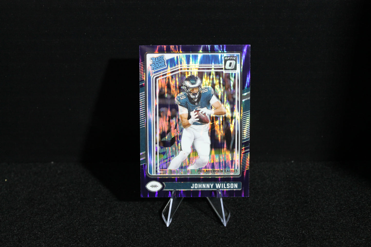 Johnny Wilson - 2024 Donruss Optic - Purple Shock - Rated Rookie
