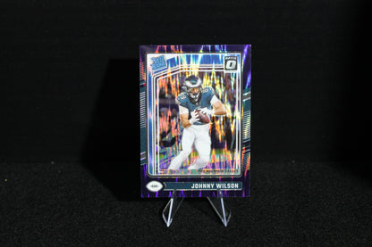 Johnny Wilson - 2024 Donruss Optic - Purple Shock - Rated Rookie