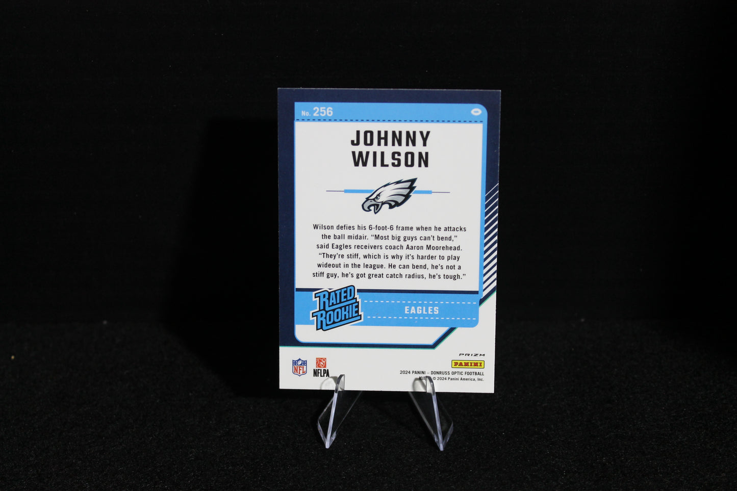 Johnny Wilson - 2024 Donruss Optic - Purple Shock - Rated Rookie