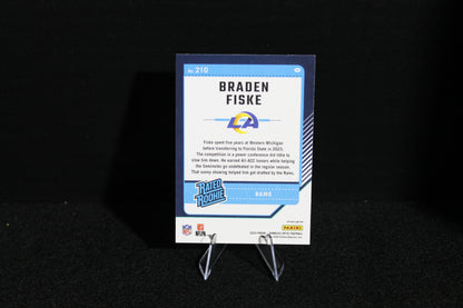 Brandon Fiske - 2024 Donruss Optic - Purple Shock - Rated Rookie